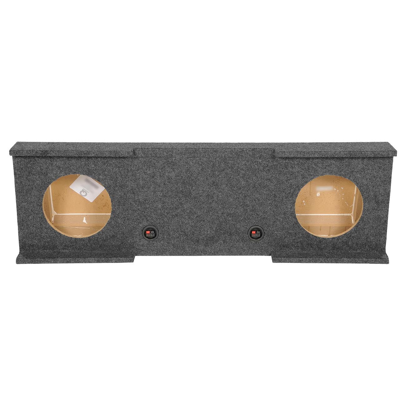 QPower GMC/Chevy Crew Cab Dual 12-Inch Empty Woofer Box - View 3
