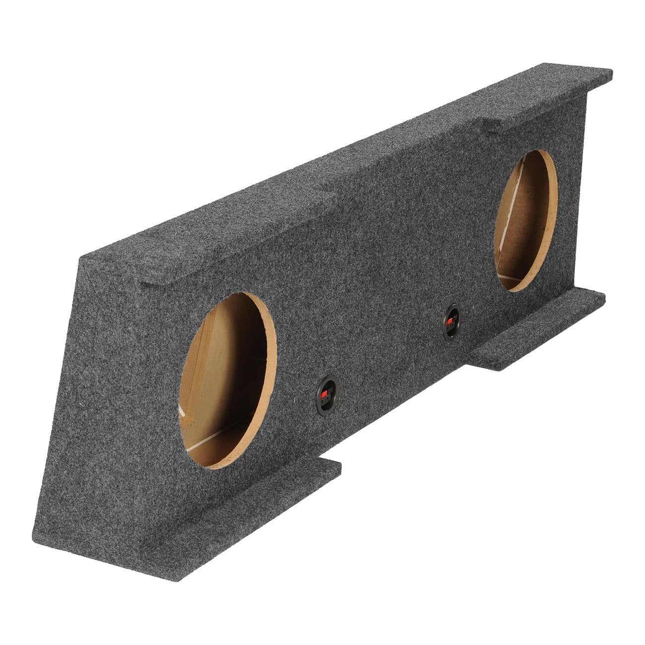 QPower GMC/Chevy Crew Cab Dual 12-Inch Empty Woofer Box - View 5