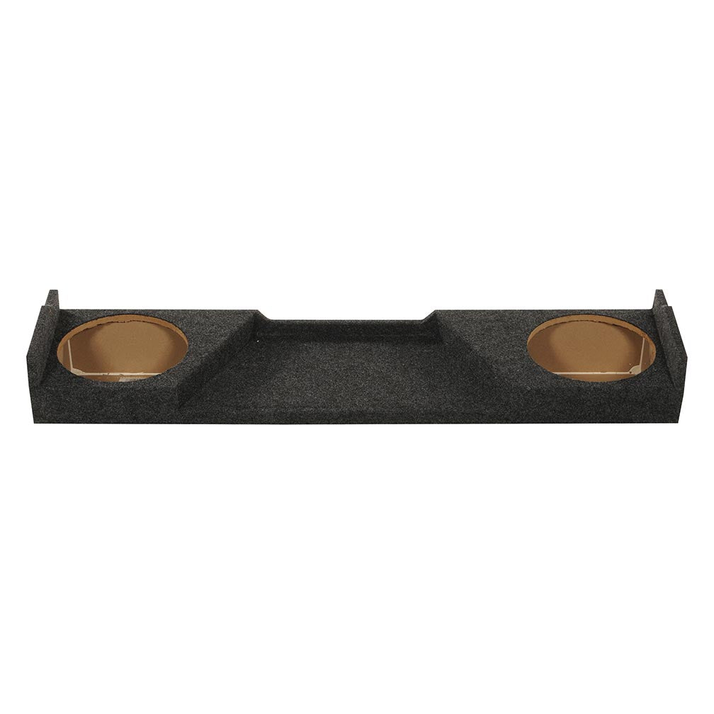 QPower GMC/Chevy Extended Cab Dual 12-Inch Empty Woofer Box (High Transmission) - View 3