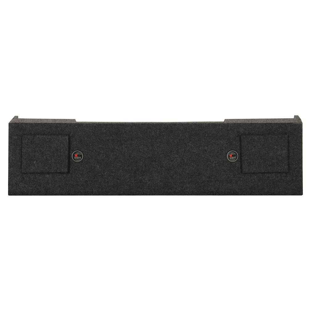 QPower GMC/Chevy Extended Cab Dual 12-Inch Empty Woofer Box (High Transmission) - View 5