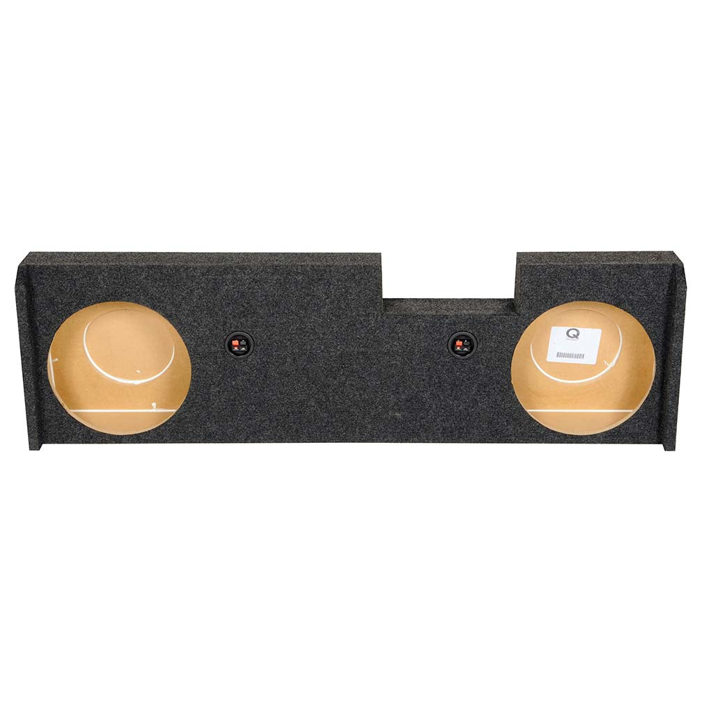 QPower GMC/Chevy Crew Cab 2014-2018 Dual 12-Inch Empty Woofer Box - View 3
