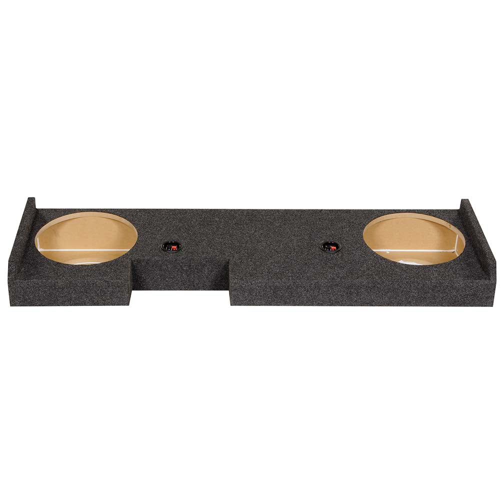 QPower GMC/Chevy Crew Cab 2014-2018 Dual 12-Inch Empty Woofer Box - View 4
