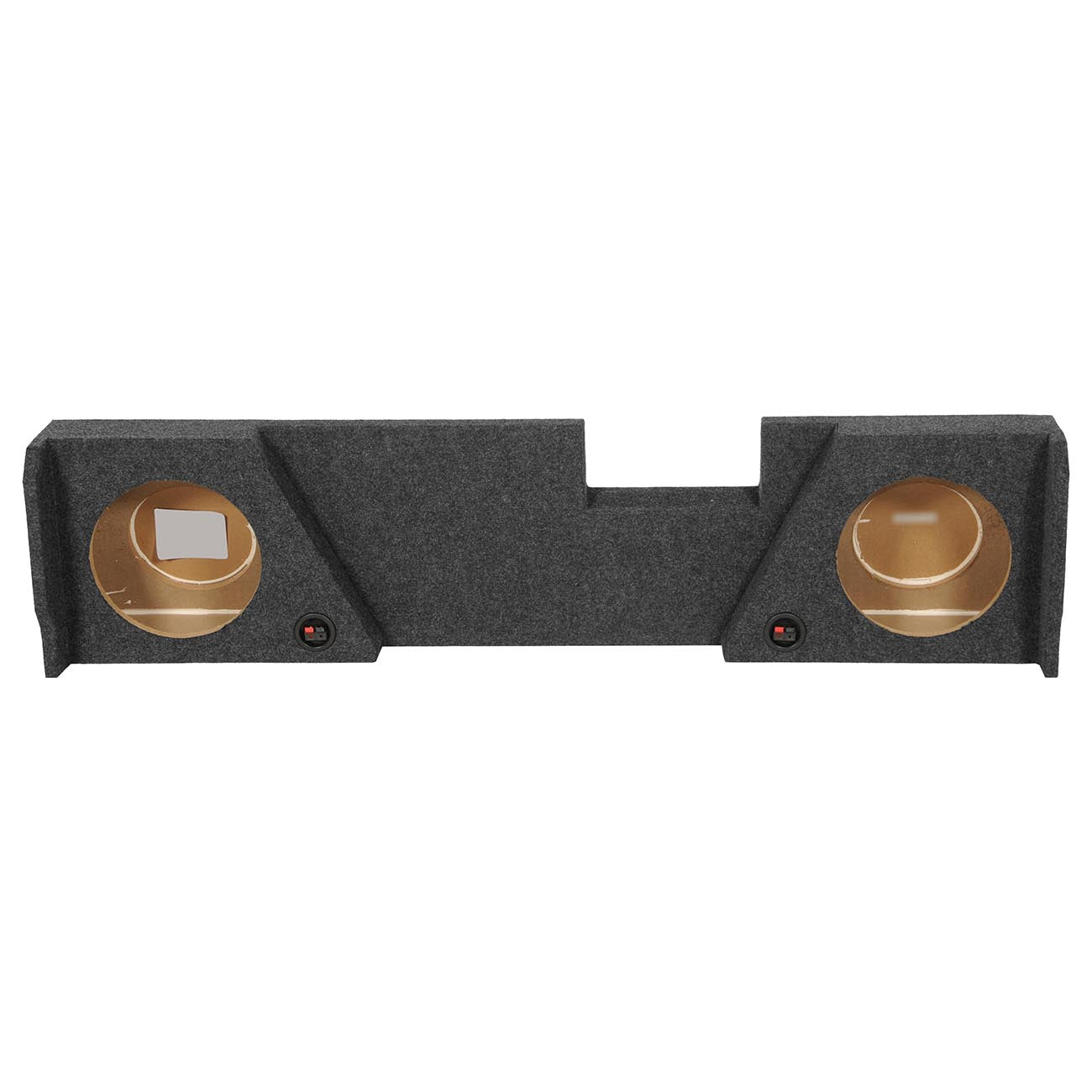QPower GMC/Chevy Double Cab '14-'24 Dual 12-Inch Empty Woofer Box - View 3