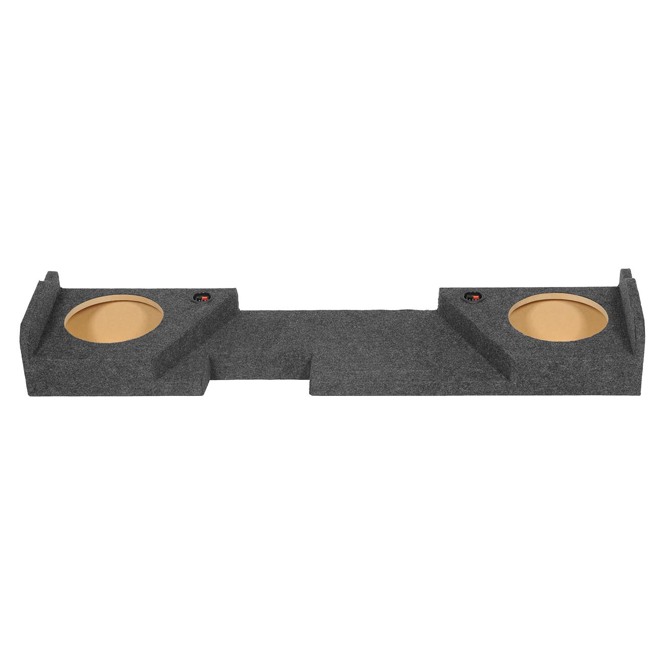 QPower GMC/Chevy Double Cab '14-'24 Dual 12-Inch Empty Woofer Box - View 4