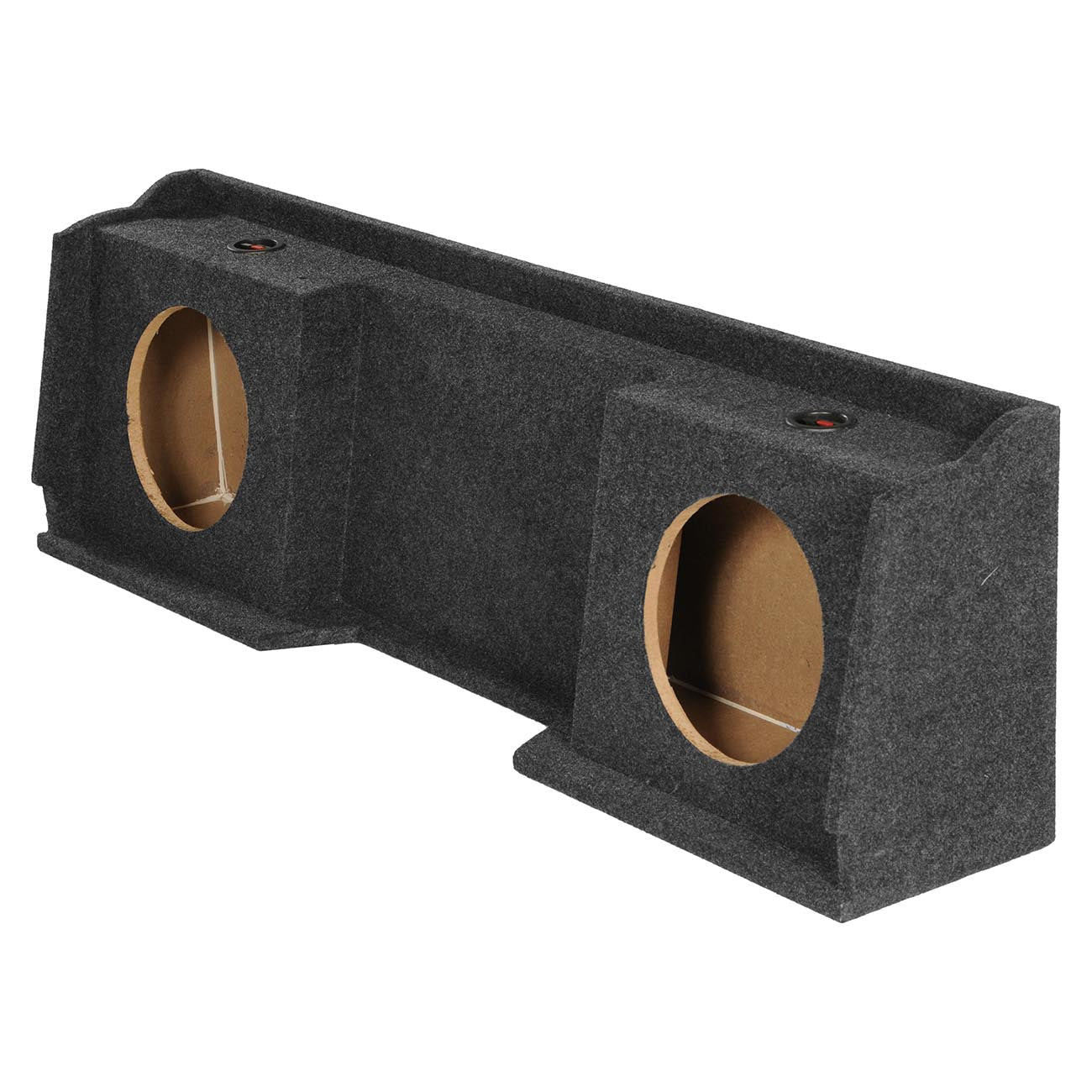 QPower GMC/Chevy Extended Cab '99-'06 Dual 12-Inch Empty Woofer Box - View 1
