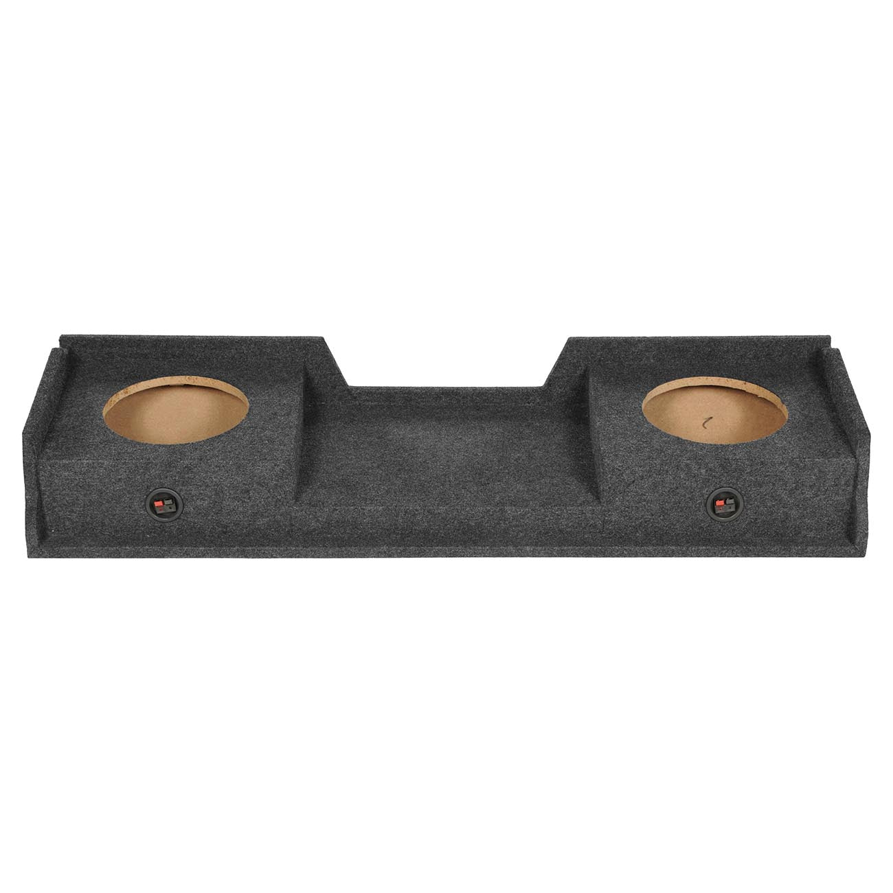 QPower GMC/Chevy Extended Cab '99-'06 Dual 12-Inch Empty Woofer Box - View 4