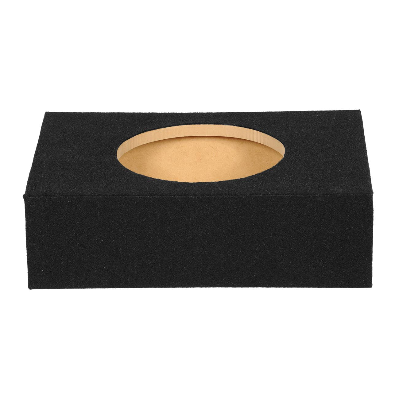 Qpower Single 10-Inch Shallow Mount Sealed Woofer Enclosure (Model BQSHALLOW10SI - View 4