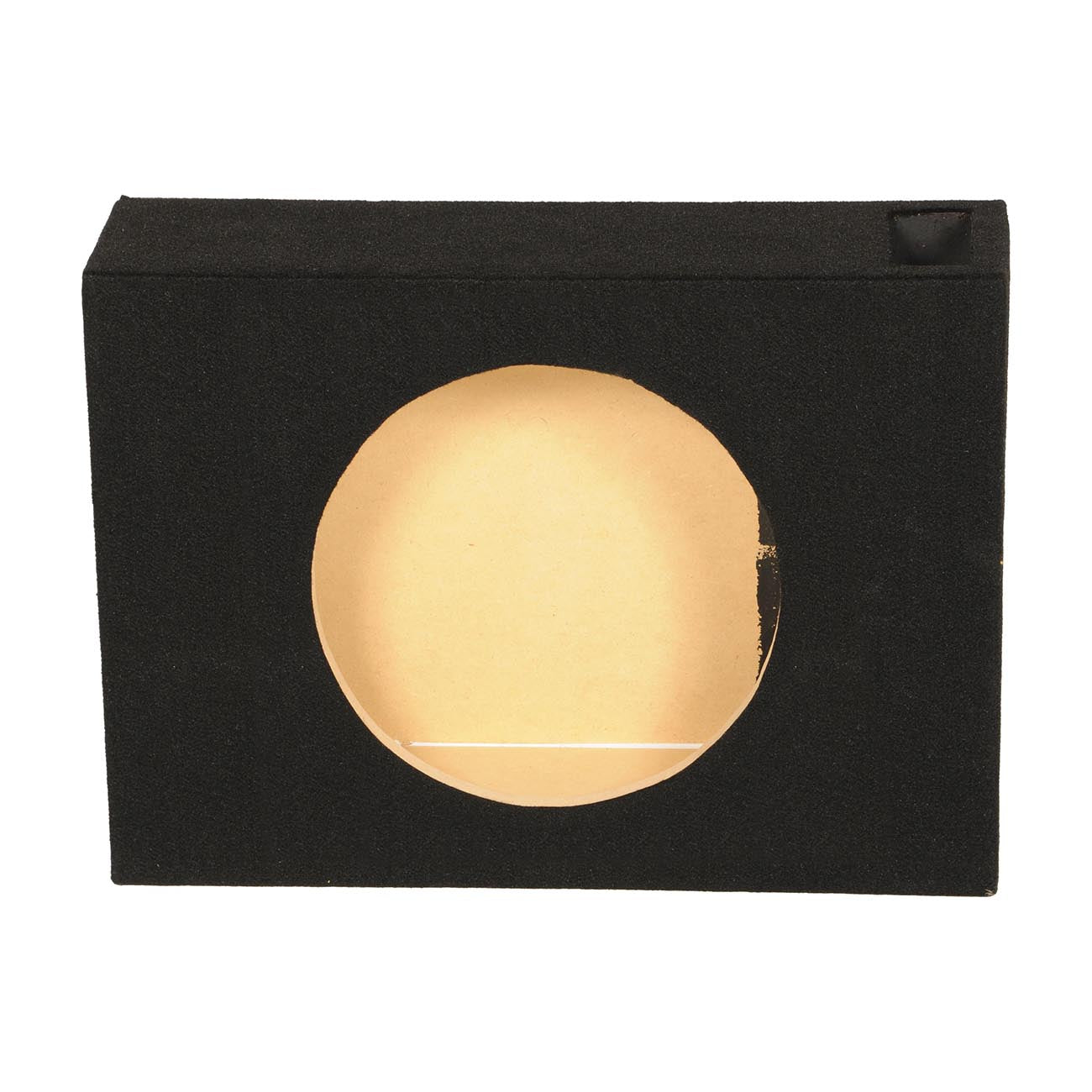 QPower Single 10-Inch Vented Shallow Mount Empty Woofer Enclosure (BQSHALLOW110V - View 3