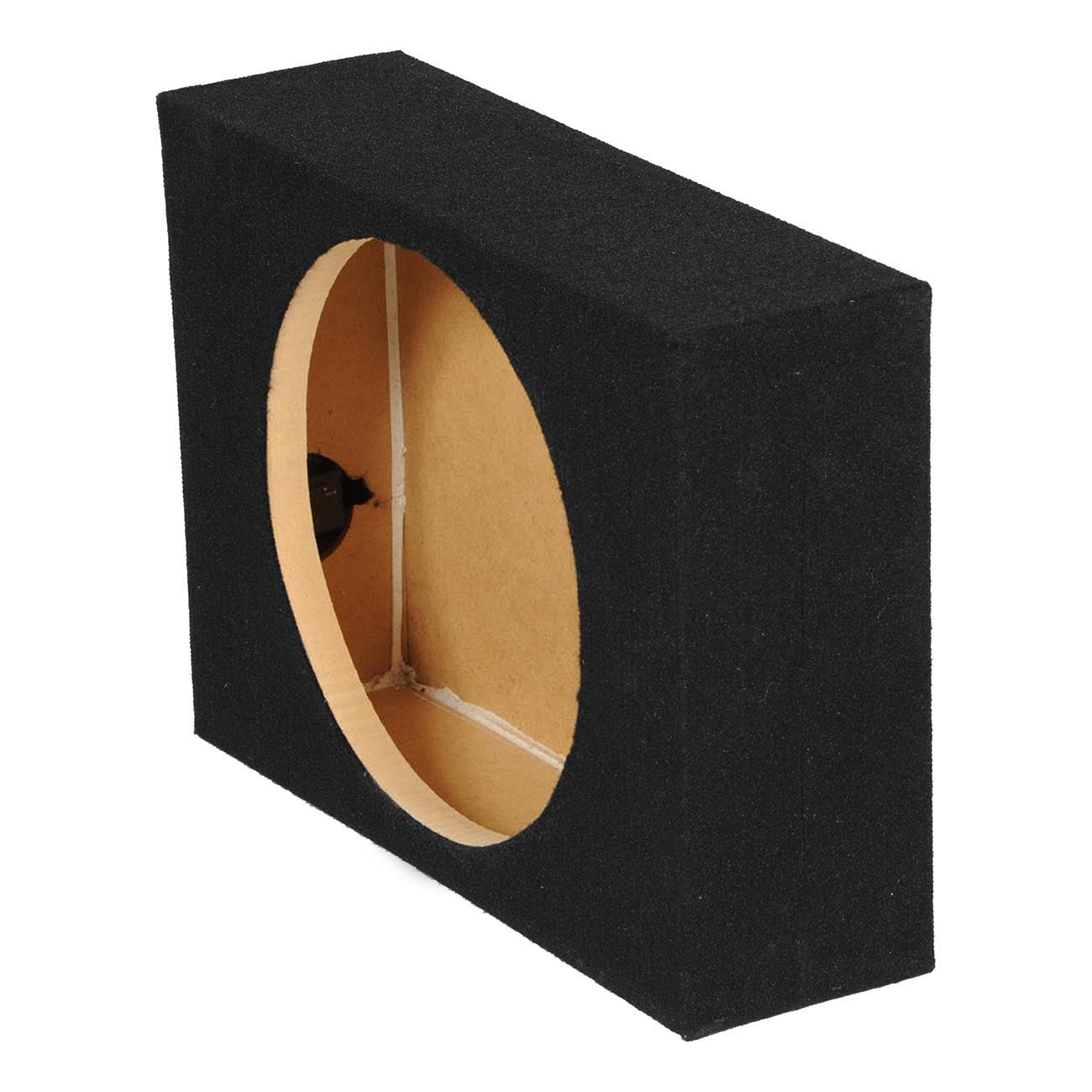 Qpower Single 12-Inch Shallow Mount Sealed Woofer Enclosure - View 1