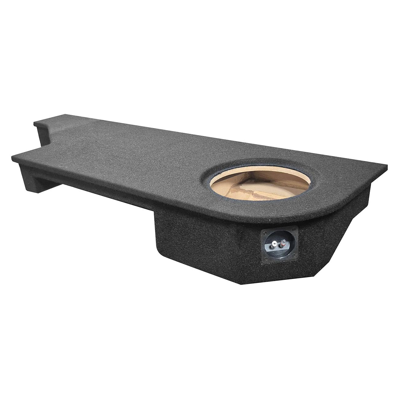 QPower Tacoma Double Cab 2024-2025 Single 10-Inch Sealed Woofer Enclosure