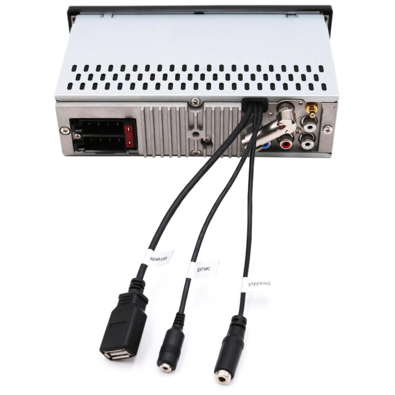 Blaupunkt 1-Din Radio Mechless with 50x4 Channel Output, USB, SD, Bluetooth, Fix - View 4