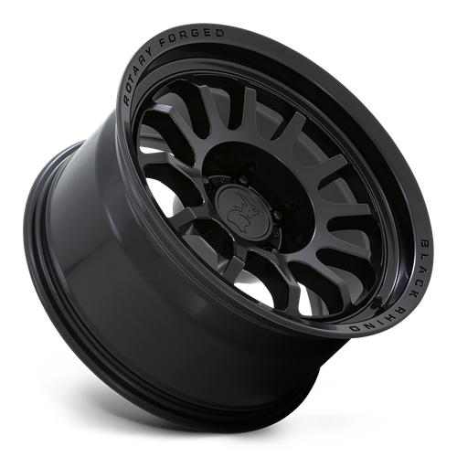 Black Rhino Hard Alloys RAPID 17-Inch Matte Black Wheel, 5x150 Bolt Pattern, +10 Offset