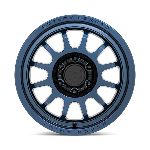 Black Rhino Hard Alloys RAPID 17-Inch Midnight Blue Wheel, 6x5.5 Bolt Pattern, +0 Offset
