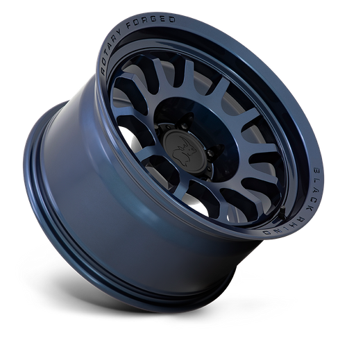 Black Rhino Hard Alloys RAPID 17-Inch Midnight Blue Wheel, 6x5.5 Bolt Pattern, +0 Offset