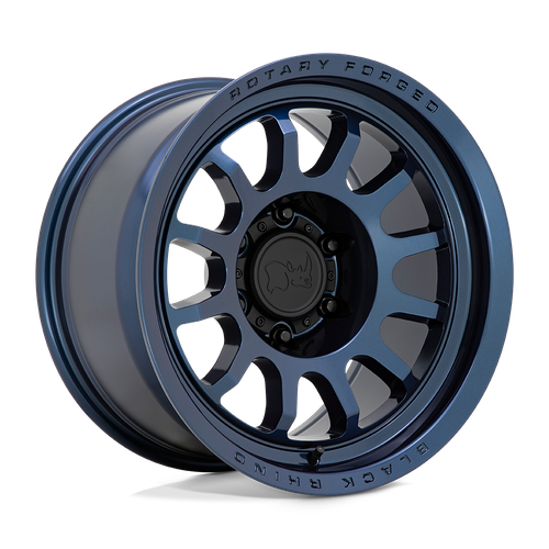 Black Rhino Hard Alloys RAPID 17-Inch Midnight Blue Wheel, 6x5.5 Bolt Pattern, +0 Offset