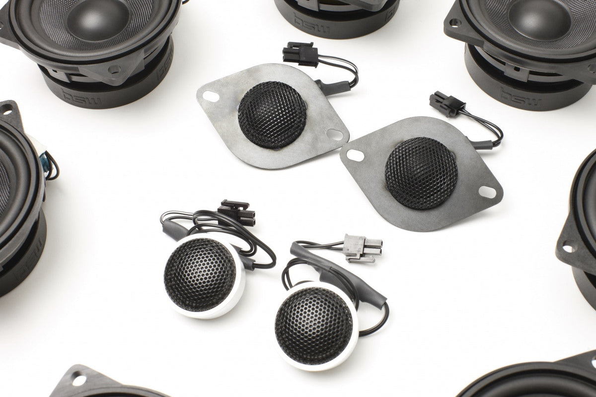 Stage One BMW Speaker Upgrade for E60/E61 Sedan/Wagon with Premium Top Hi-Fi