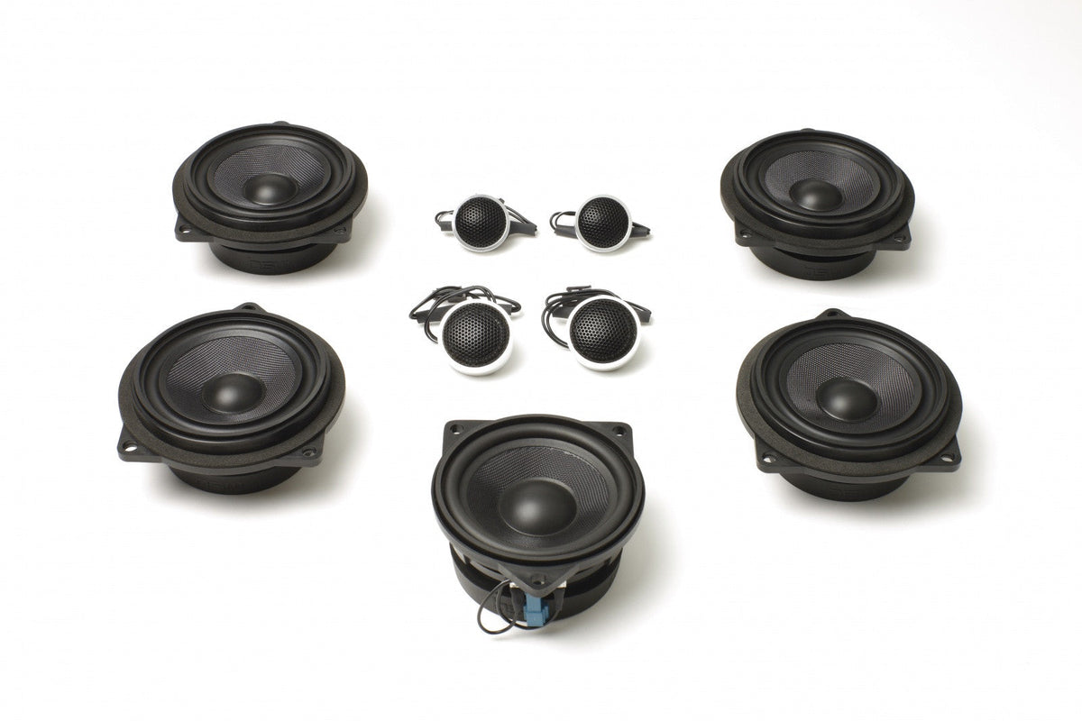 Bavsound Stage One BMW Speaker Upgrade for E64 Convertible with Premium Top Hi-Fi