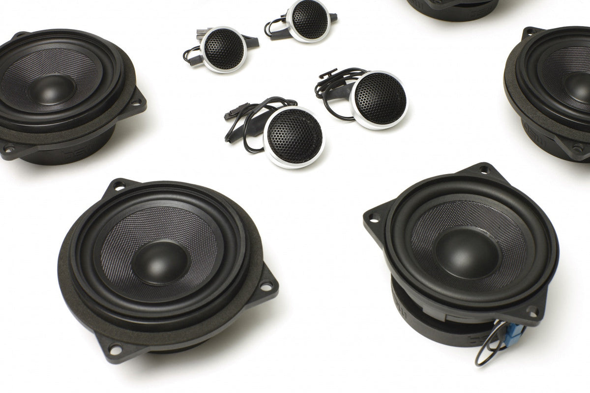 Bavsound Stage One BMW Speaker Upgrade for E64 Convertible with Premium Top Hi-Fi