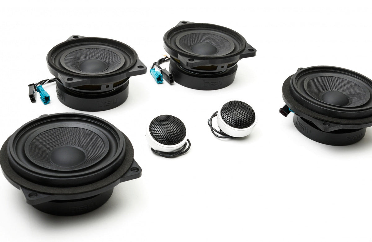 Bavsound Stage One BMW Speaker Upgrade for E84 X1 with Standard Hi-Fi/Premium Top Hifi
