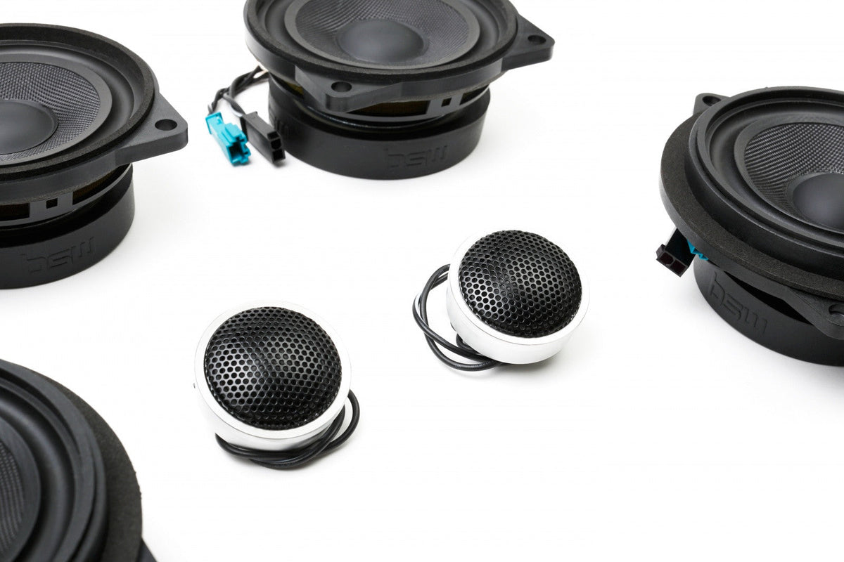 Bavsound Stage One BMW Speaker Upgrade for E84 X1 with Standard Hi-Fi/Premium Top Hifi