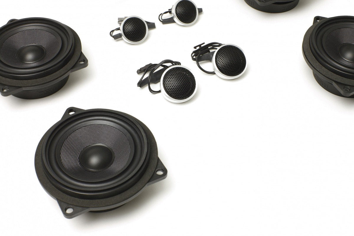 Stage One BMW Speaker Upgrade for 2007-2010 E93 Convertible with Standard Hi-Fi