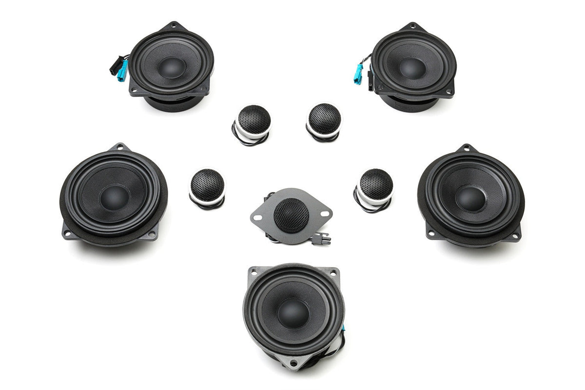 Bavsound Stage One BMW Speaker Upgrade for F20/F21 Hatchback with Harman Kardon