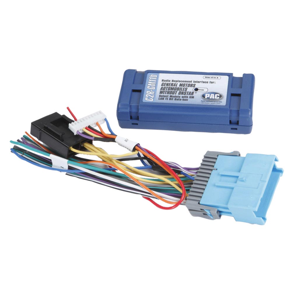 PAC Vehicle Wiring Interface for Select 2004-2009 GM 11-Bit Systems without OnStar – Model C2RGM11B