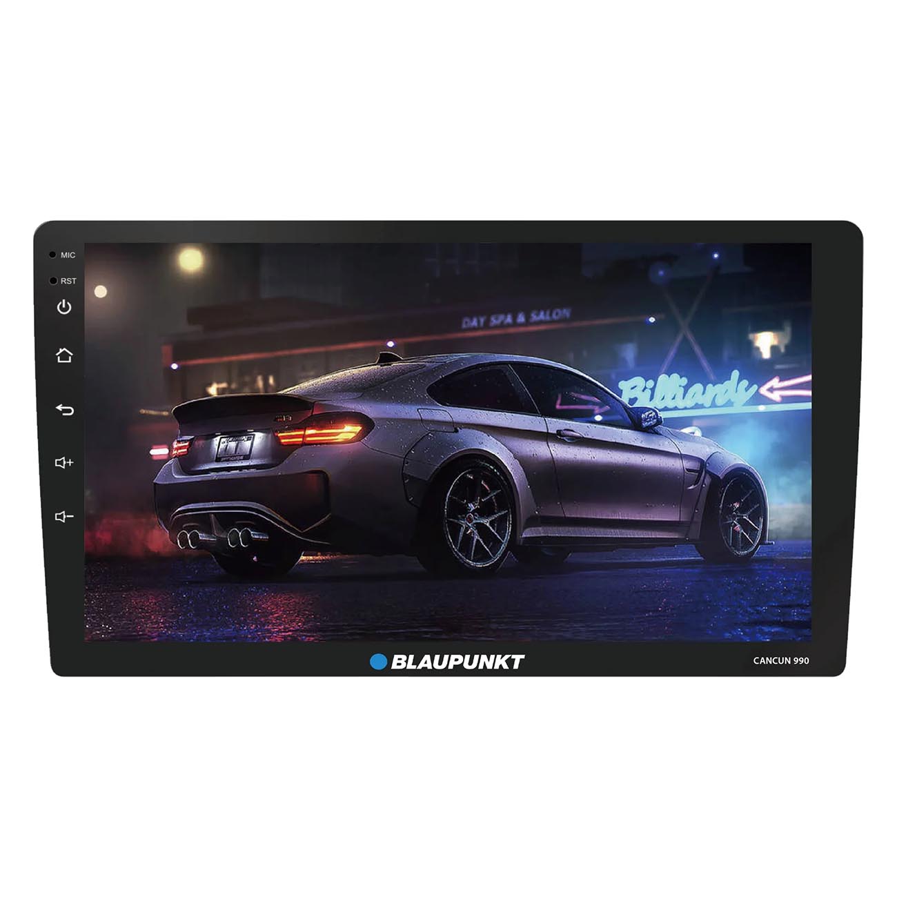 Blaupunkt Cancun 990 Single DIN Mechless Receiver with Wireless Apple CarPlay, A - View 1