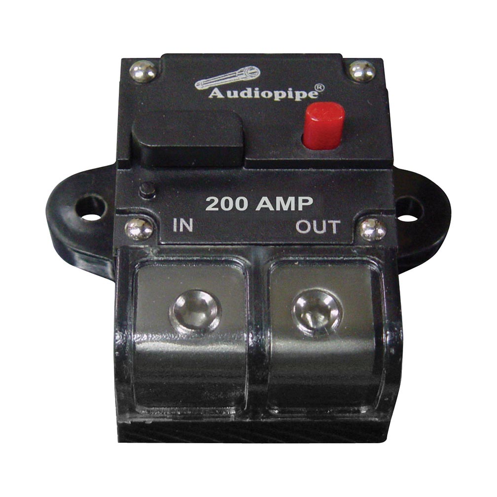 Nippon Audiopipe CB200AP 200 Amp Circuit Breaker for Car Audio Systems