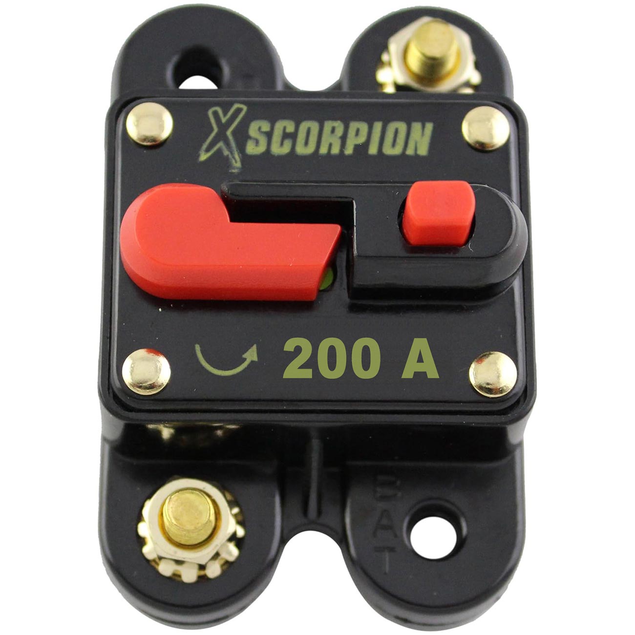 Xscorpion CB200A Circuit Breaker with Manual Reset, 200 Amp