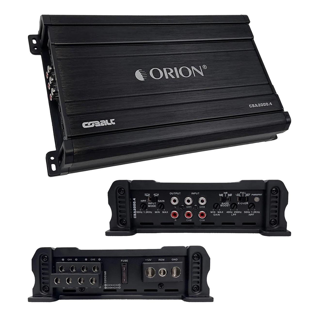 Orion Cobalt Series 4-Channel Car Amplifier – 2000W Max Power Car Audio Amplifie - View 1