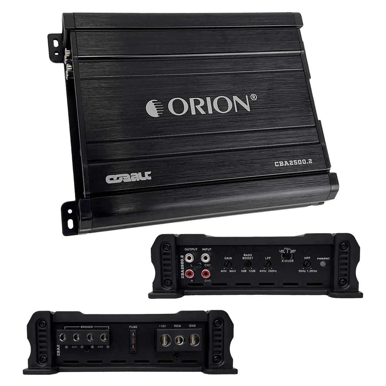 Orion CBA25002 2-Channel Amplifier 2500W Max Power Car Audio Amplifier - View 1