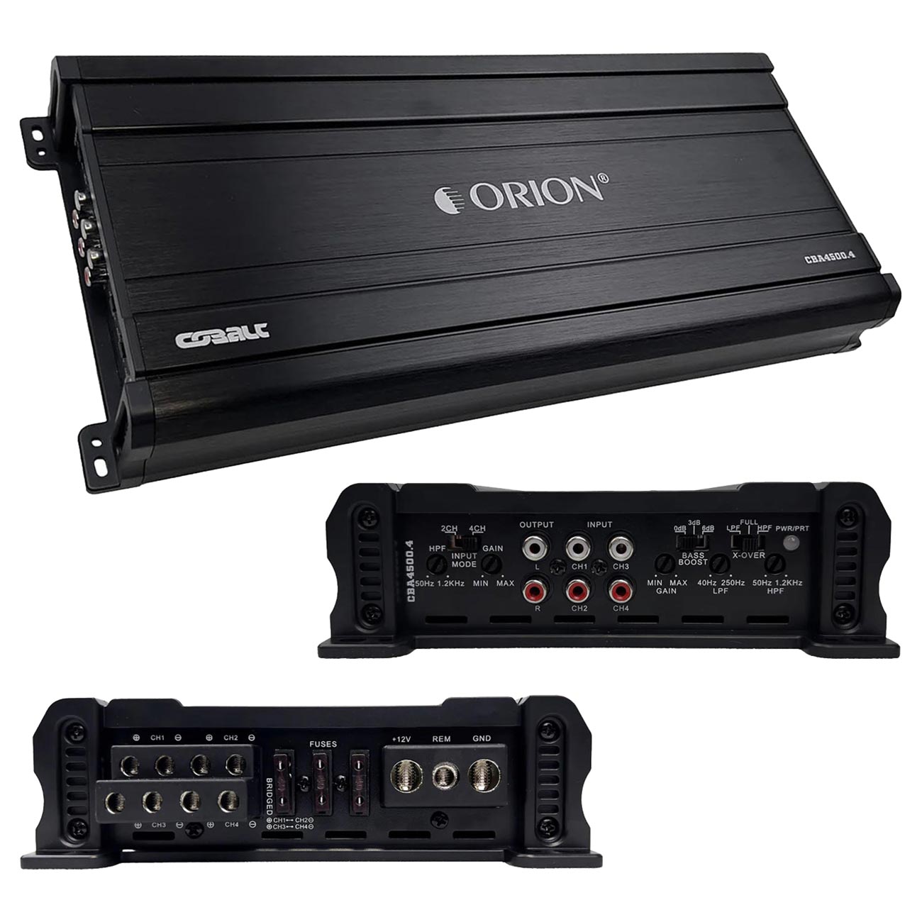 Orion Cobalt Series 4-Channel Amplifier 4500W Max - Model CBA45004 - View 1