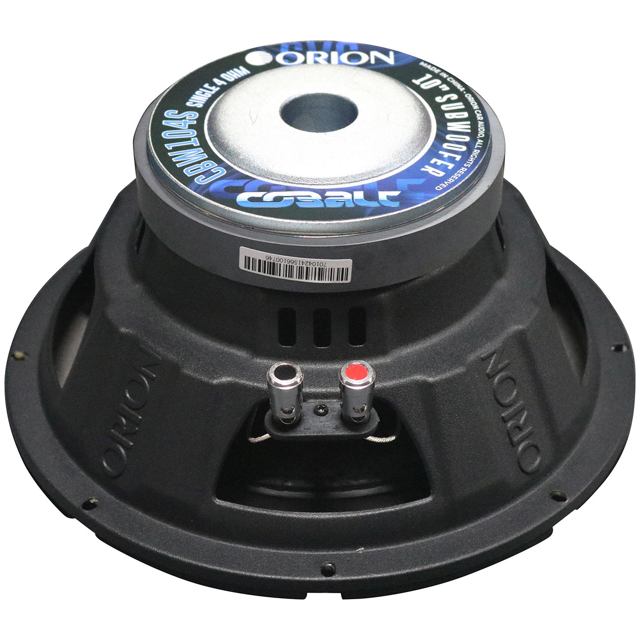 Orion Cobalt 10-Inch Woofer - 300W RMS / 1200W Max Power Handling, 4 Ohm Voice C - View 3