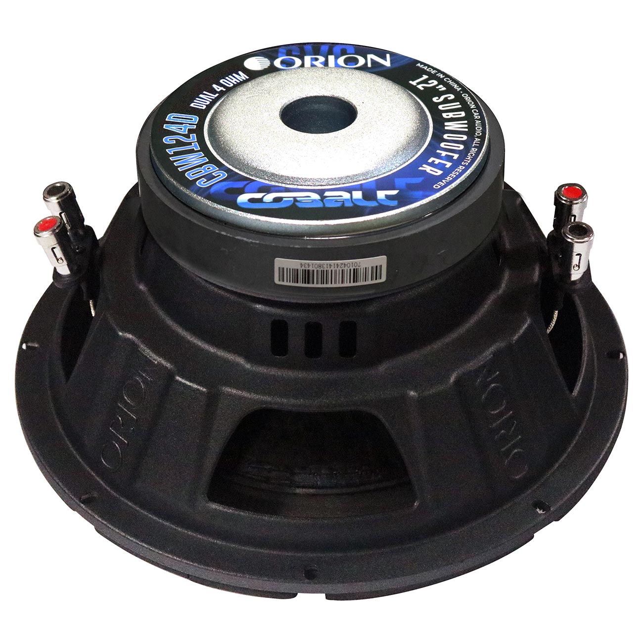 Orion Cobalt 12-Inch Woofer - 400W RMS / 1600W Max Dual 4 Ohm Voice Coil - View 3