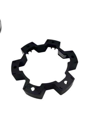 Black Rhino Hard Alloys 1-Inch Wheel Spacer Kit, Matte Black, 6x135 and 6x139.7 Bolt Patterns
