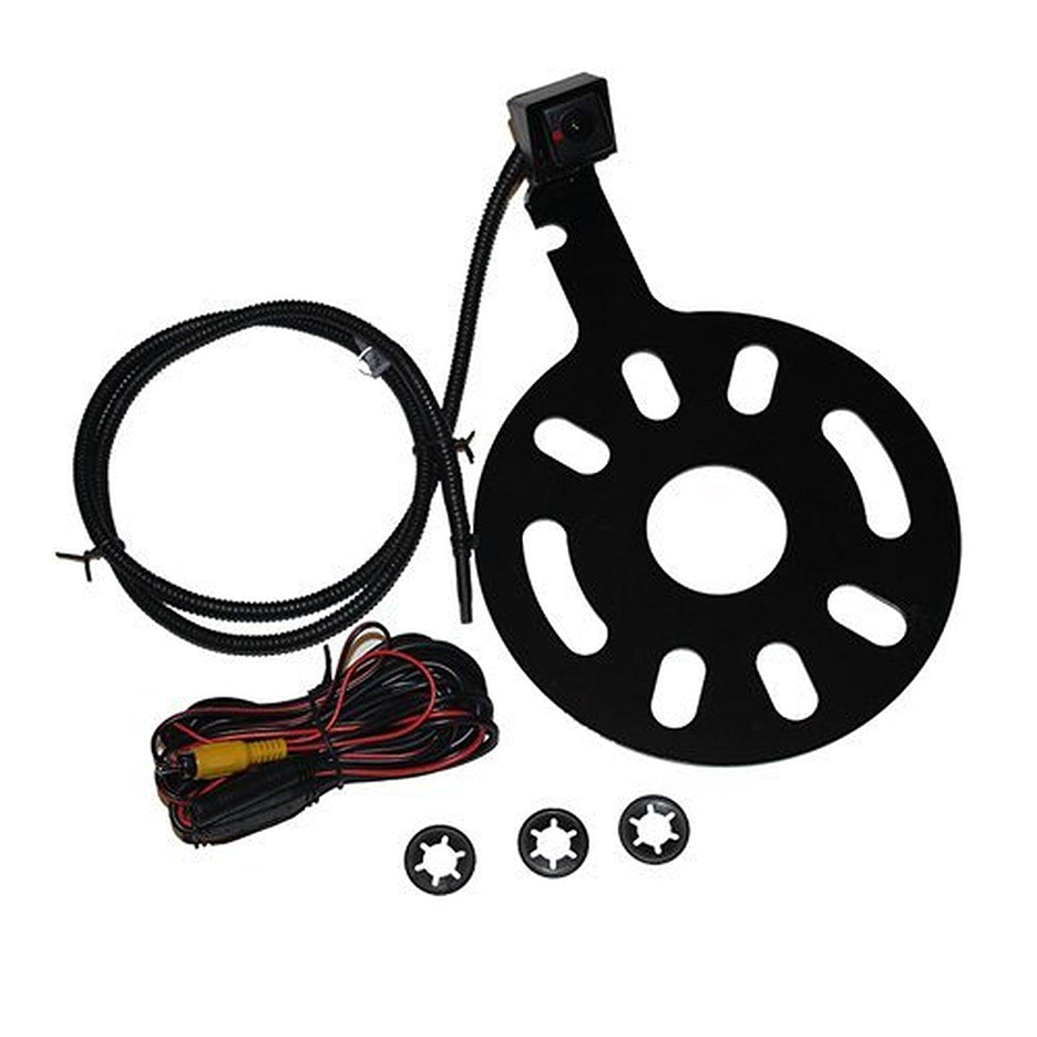 CRUX Spare Tire Mount Rearview Camera for Jeep Wrangler '07-'17 (CCH01S)