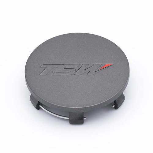 TSW PCF82-T 5/112 Matte Gunmetal Wheel Center Cap
