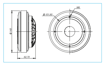 Beyma Loudspeaker CD-2514Fe/PT