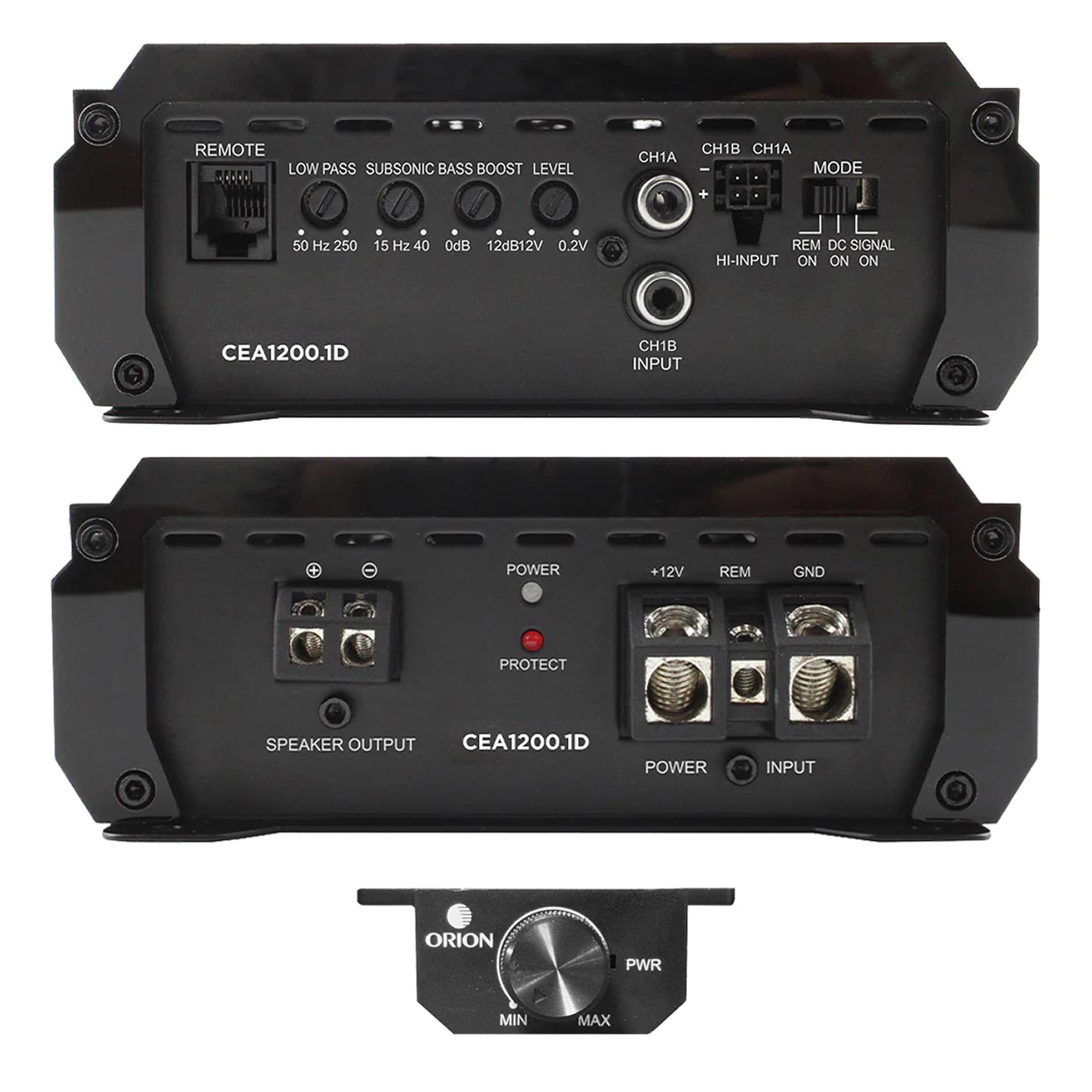 Orion Cobalt Elite CEA12001D Compact Class-D Monoblock Amplifier – 1200 Watt RMS - View 4