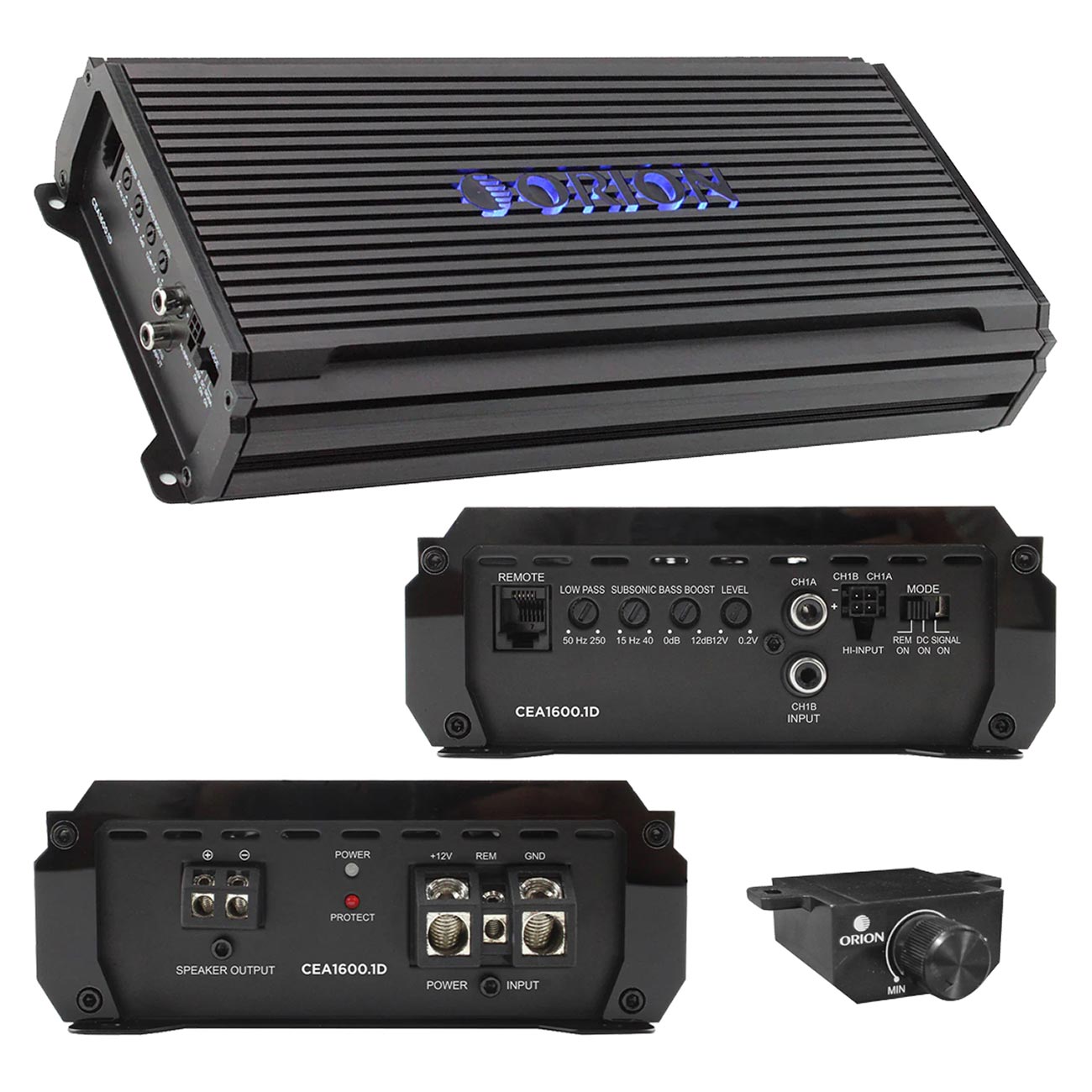 Orion Cobalt Elite CEA16001D Compact Class-D Monoblock Amplifier - 1600 Watt RMS - View 2