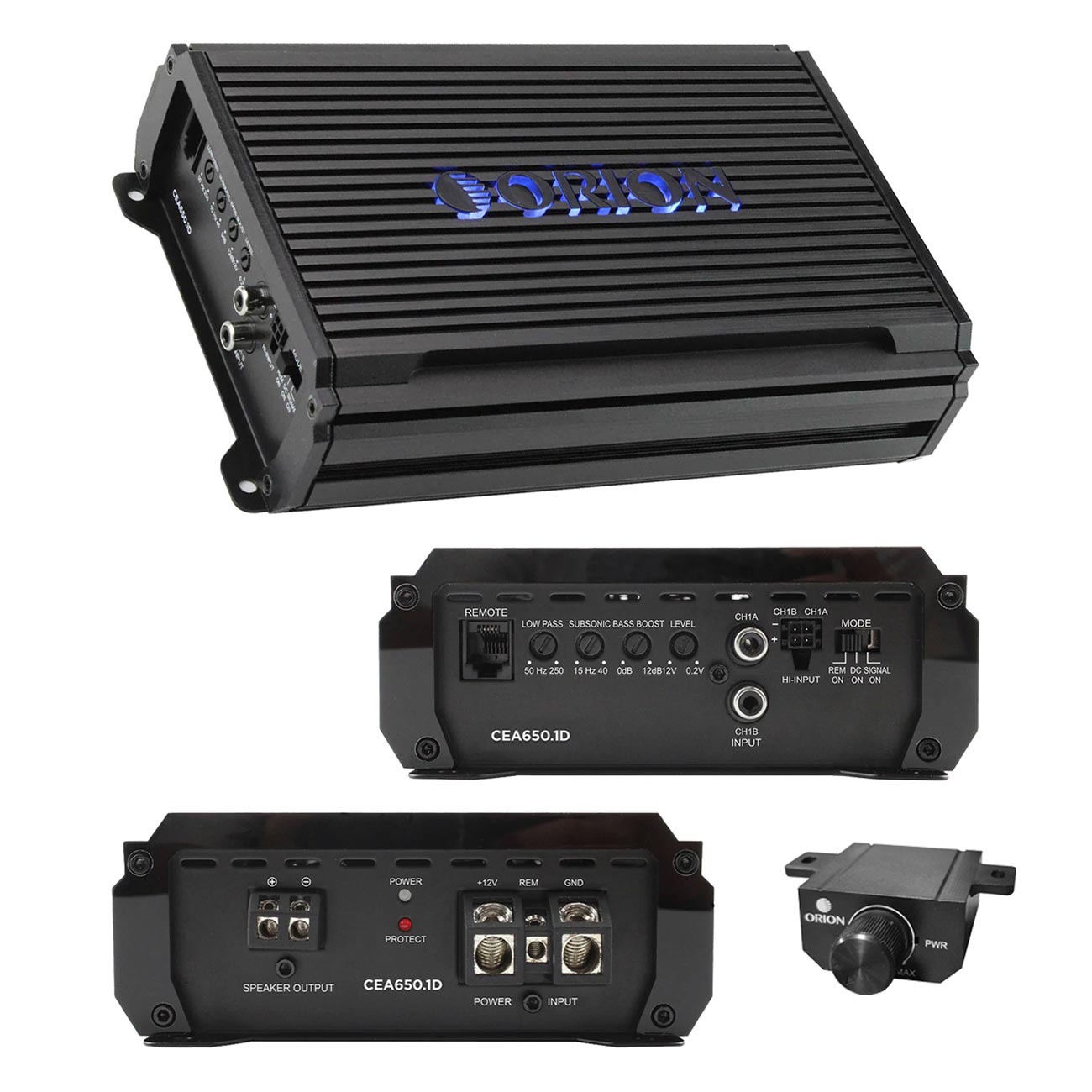 Orion Cobalt Elite CEA6501D Class-D Monoblock Amplifier – 650 Watt RMS Power - View 2