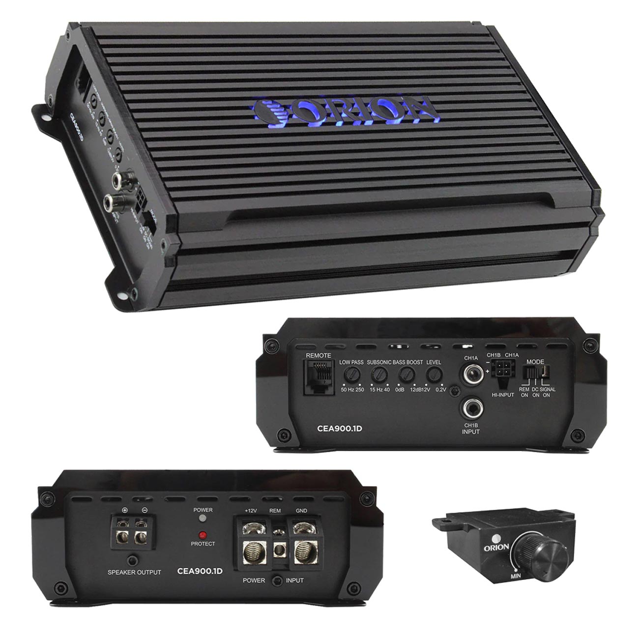 Orion Cobalt Elite CEA9001D Compact Class-D Monoblock Amplifier - 900 Watt RMS - View 2