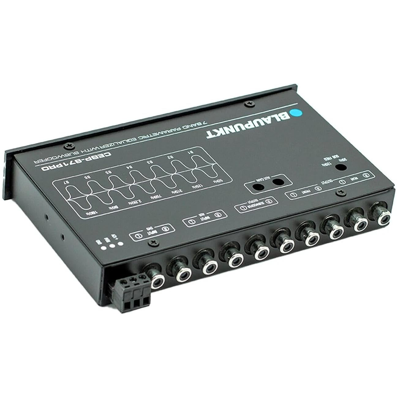 Blaupunkt CEBP871PRO 7-Band 1/2 DIN Parametric Pre-Amp Equalizer with Subwoofer - View 4