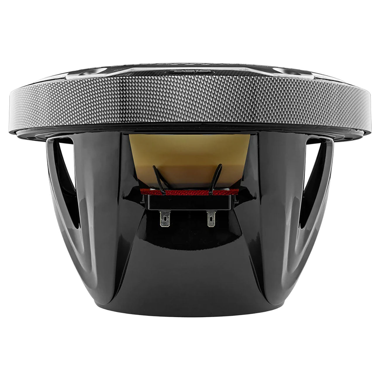 DS18 Marine 10-inch Woofer with RGB LED Illumination - Carbon Fiber Cone