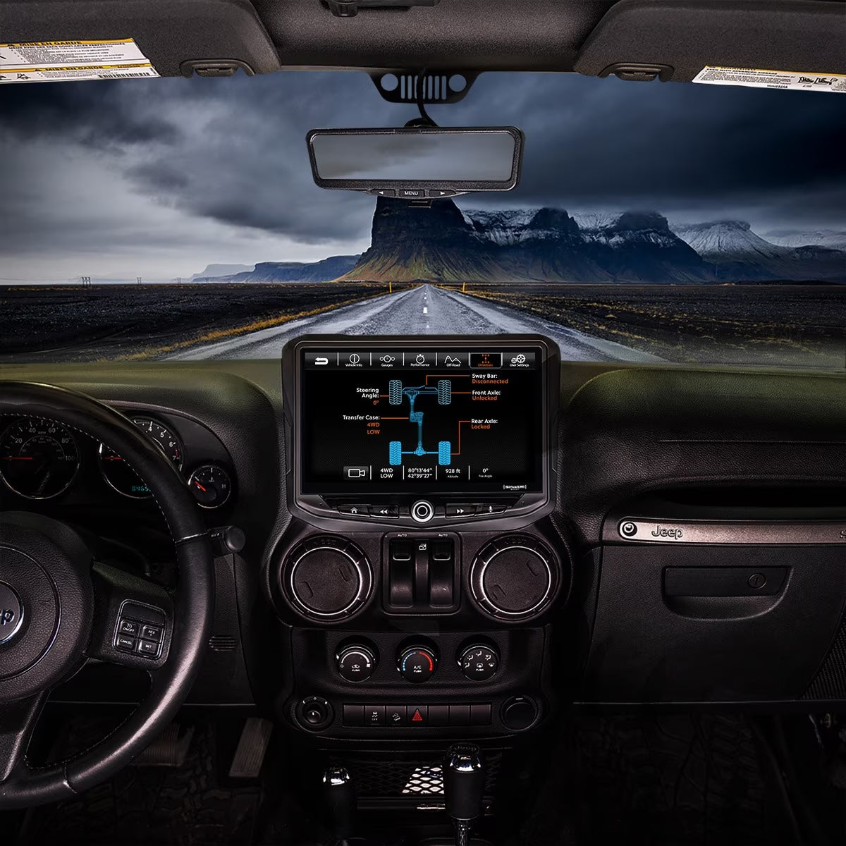Stinger CH1AJKIT VEHICLE INTEGRATION UPGRADE KIT FOR SR-JK11H WITH STINGER HEIGH10® MULTIMEDIA HEAD UNIT