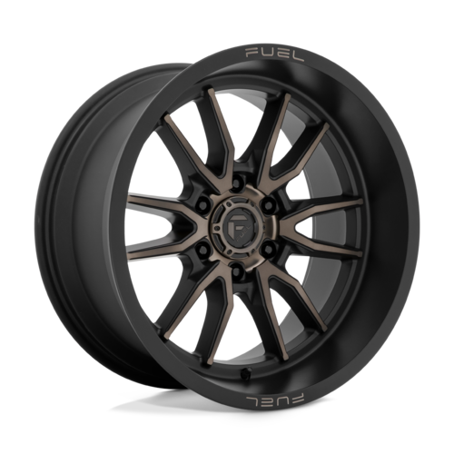 Fuel 1PC D762 Clash 18x9 Wheel, 6x135 Bolt Pattern, -12mm Offset, Matte Black Double Dark Tint