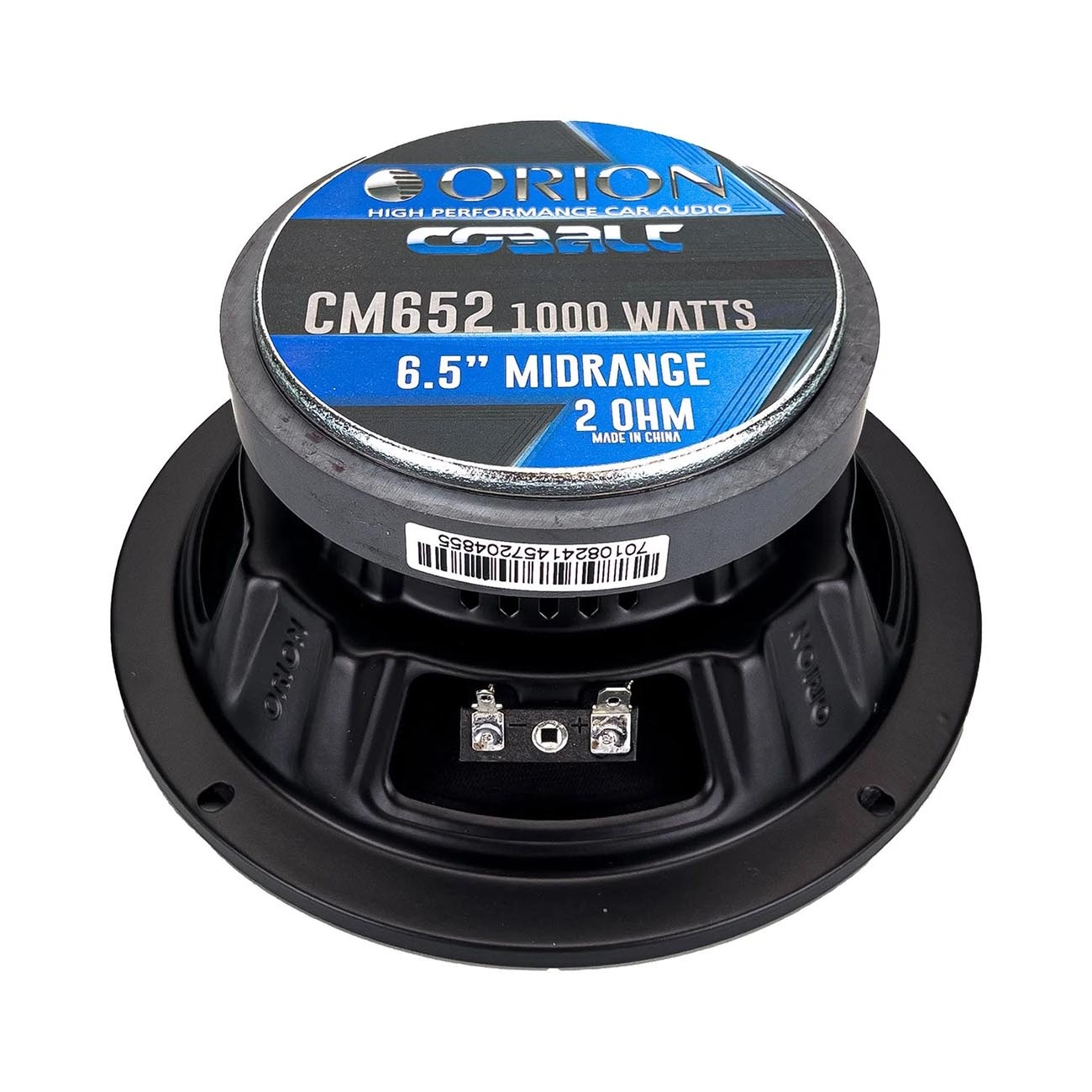 ORION CM652 Cobalt 6.5-Inch High Efficiency Midrange Bullet Speakers (Pair)