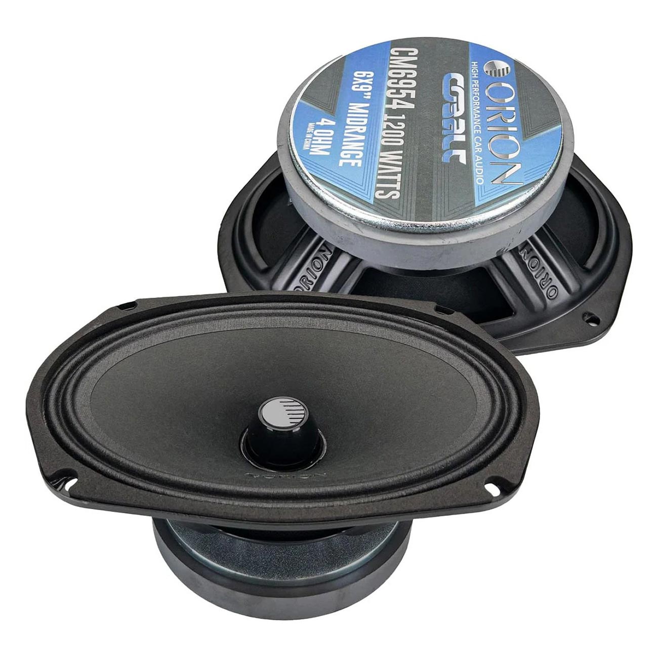Orion Cobalt 6 x 9 Inch High Efficiency Midrange Speakers - 300W RMS / 1200W Max - View 1