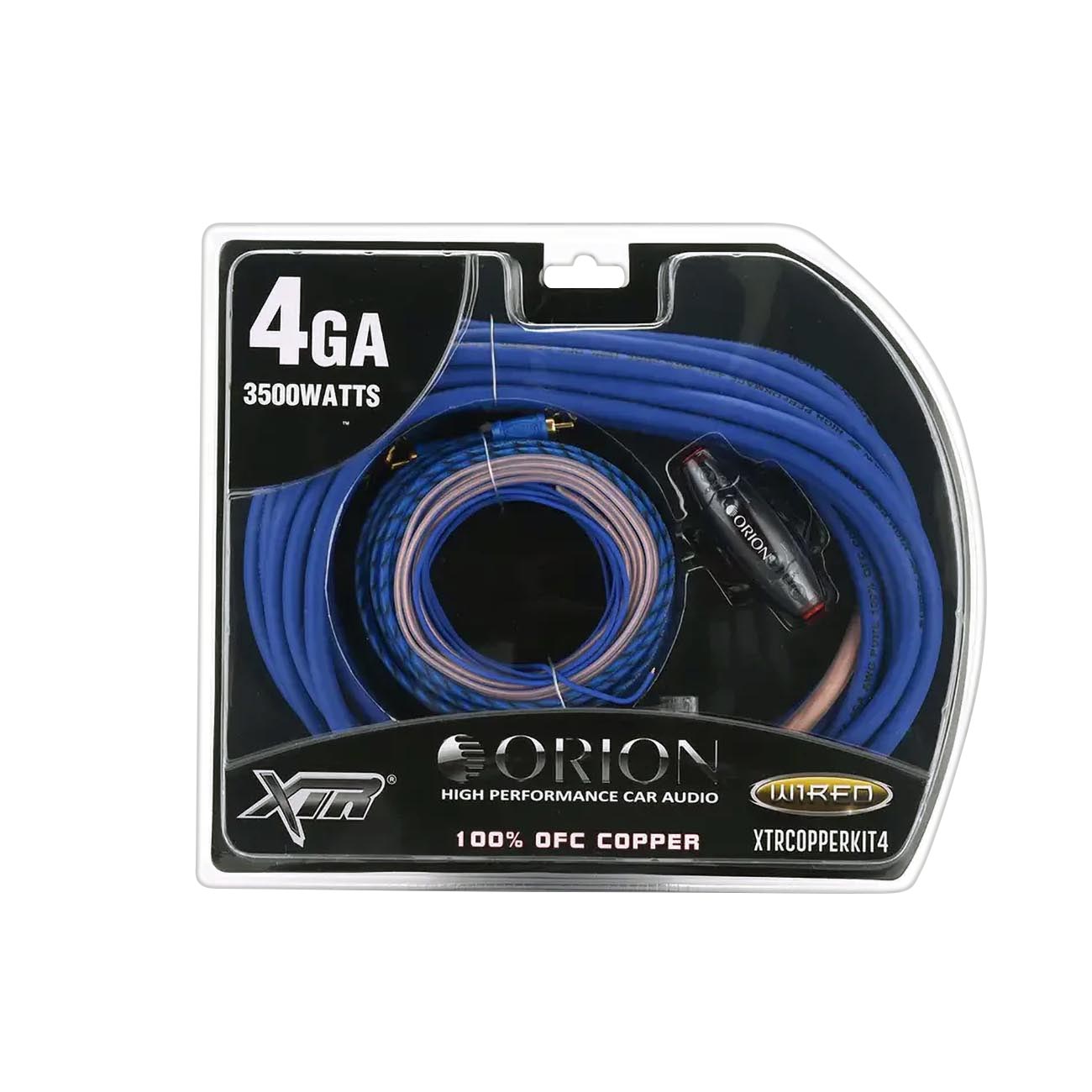 Orion XTR 4 Gauge Amplifier Wiring Kit – 100% OFC Copper for 3500 Watt Systems - View 2